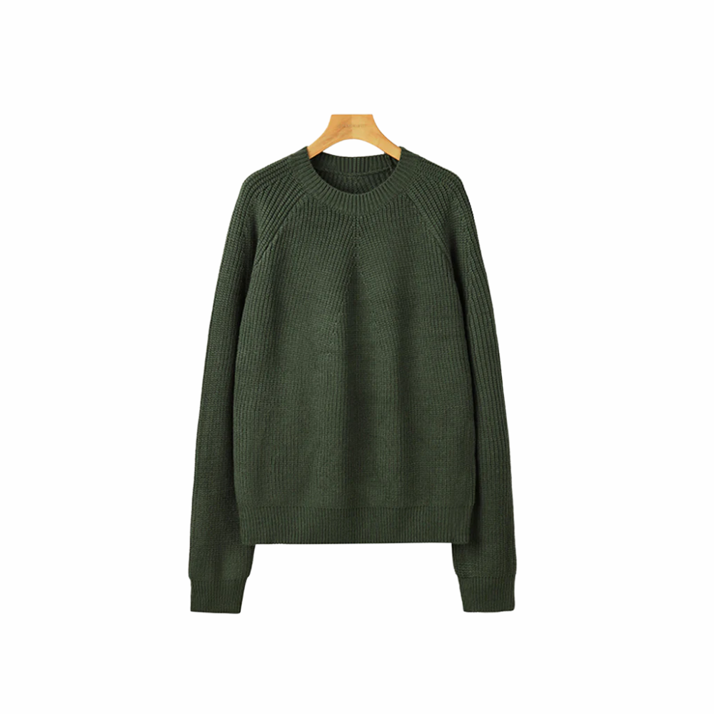 Sweter luźny jednolity