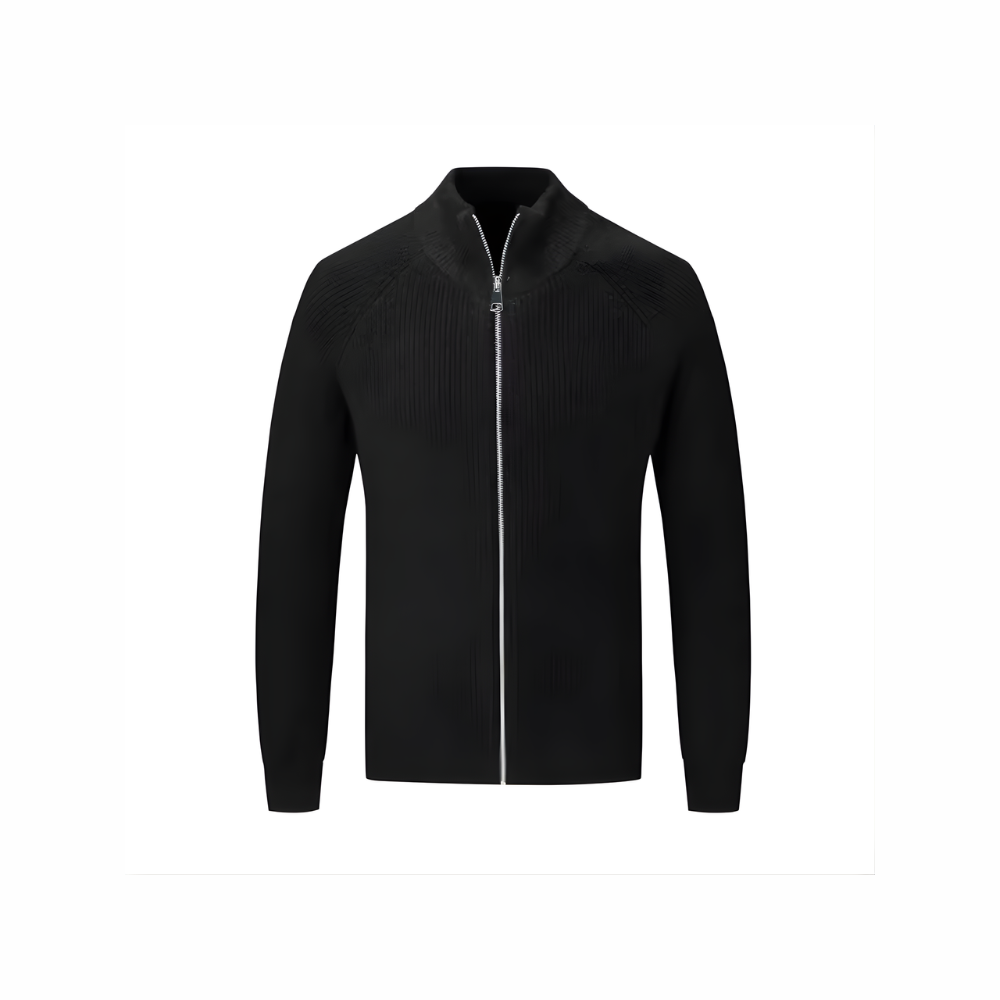 Sweter półwysoki na suwak