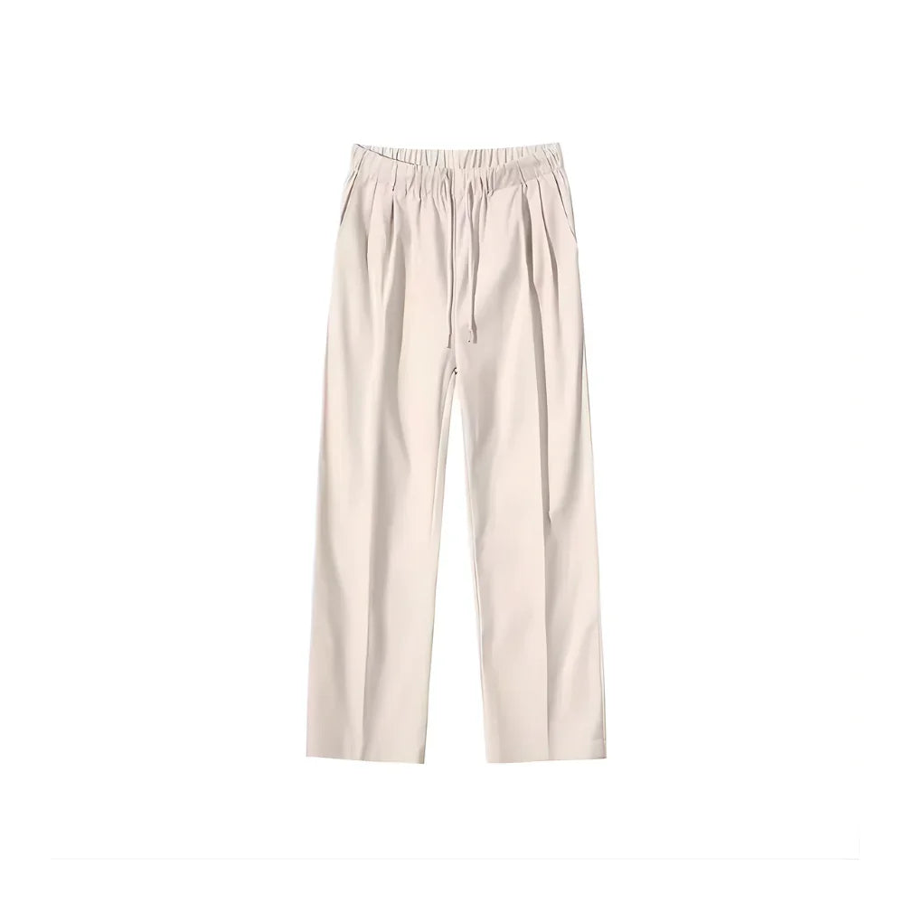 Spodnie lniane luźne - Laro Lane