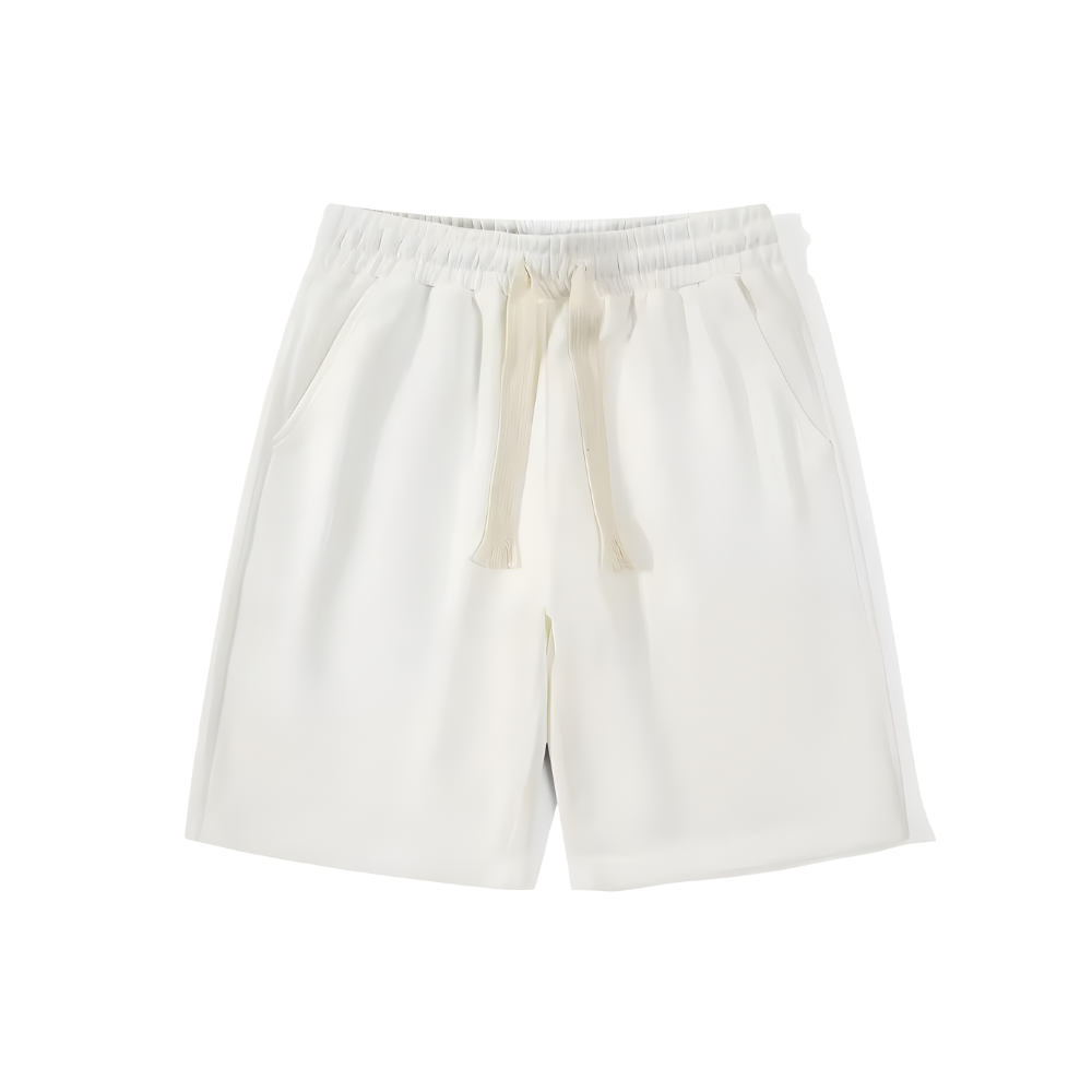 Spodenki casual o prostych nogawkach