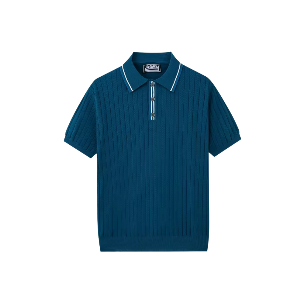 Koszulka polo jedwabna