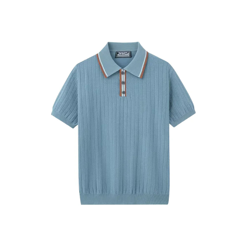 Koszulka polo jedwabna - Laro Lane