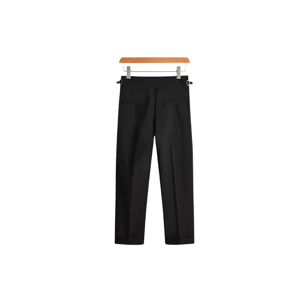 Spodnie z wysokim stanem slim-fit - Laro Lane