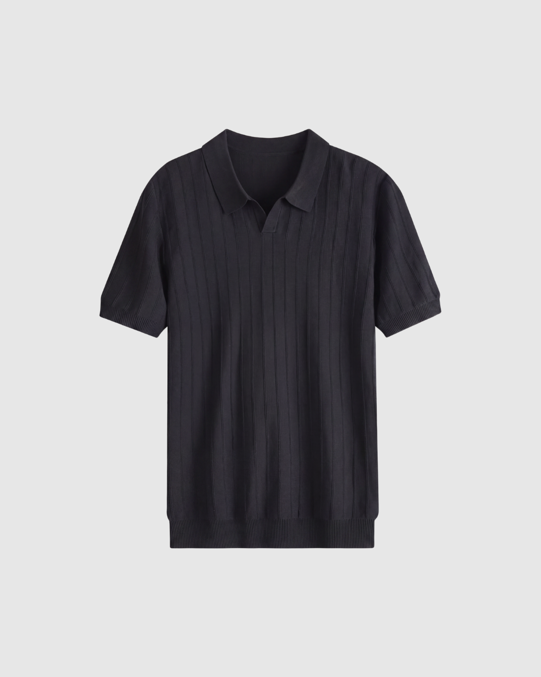 Czarna Polo Biznesowa Casual