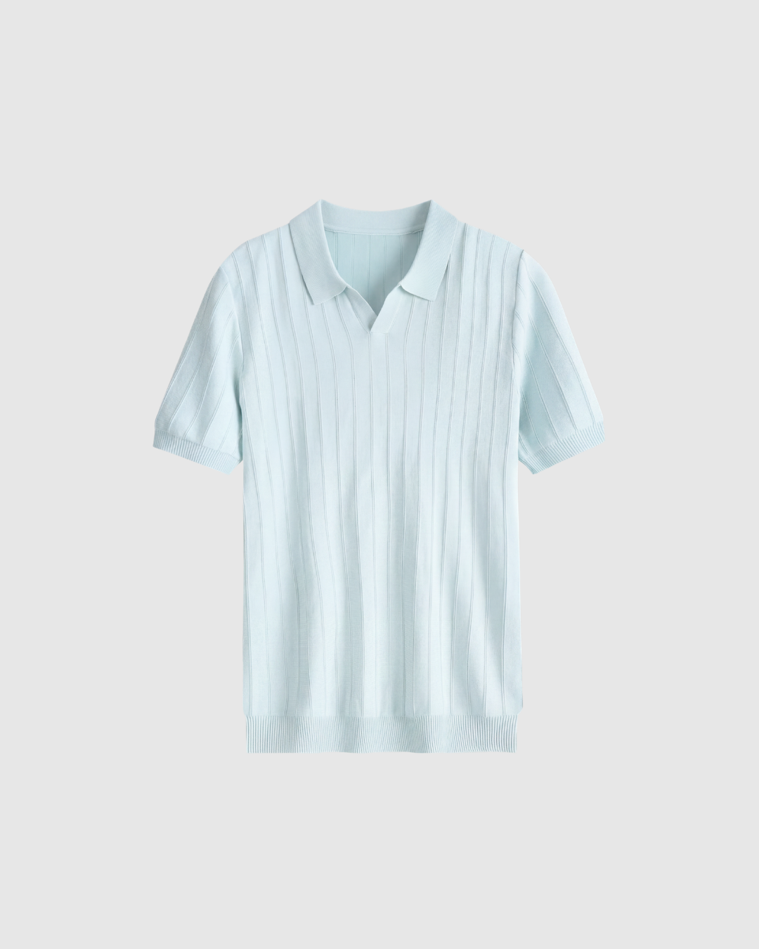 Niebieska Polo Biznesowa Casual