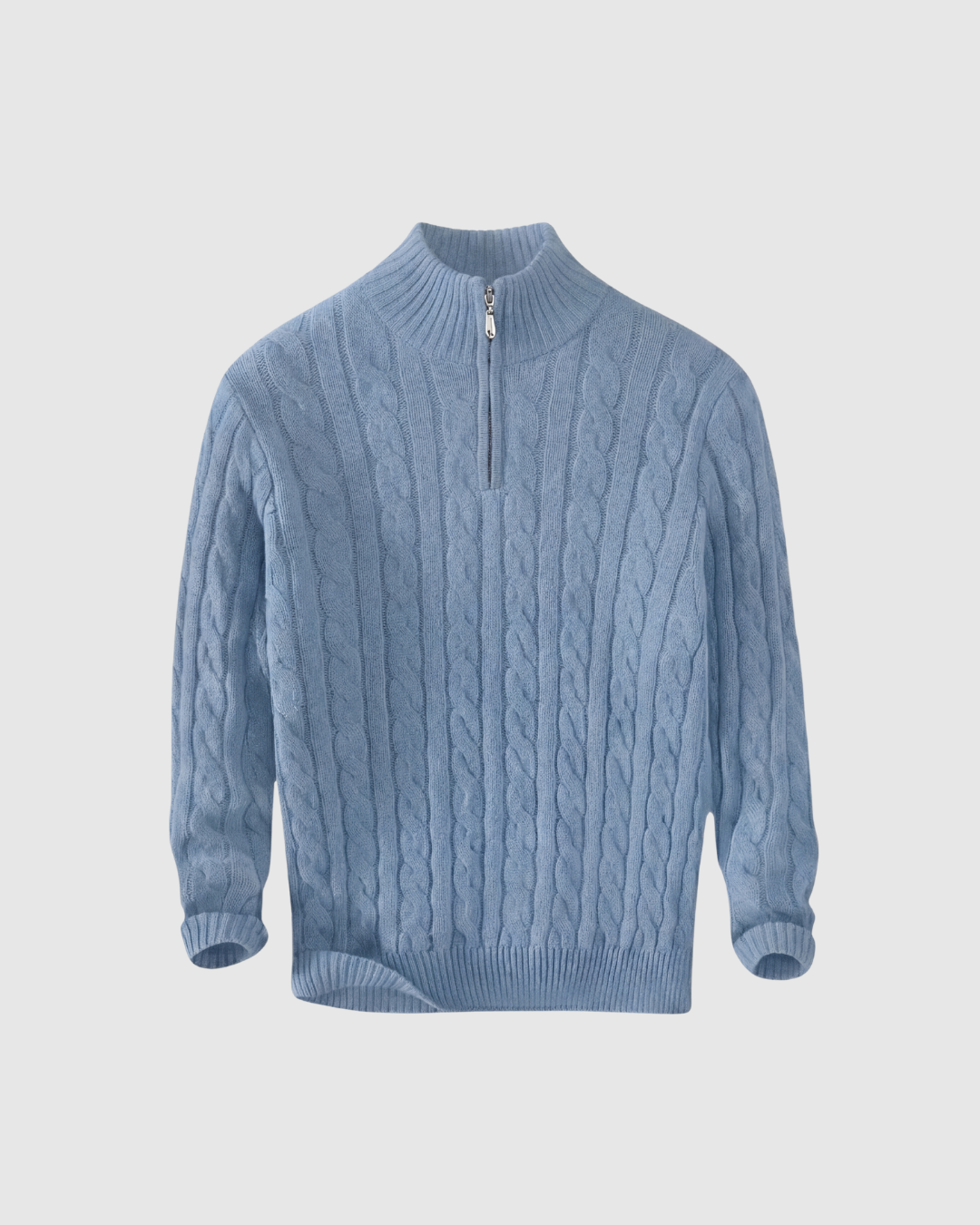Sweter zapinany na suwak