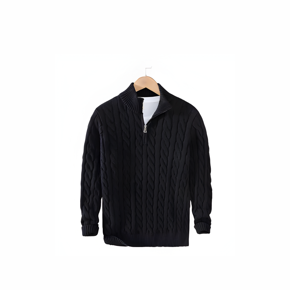 Sweter zapinany na suwak