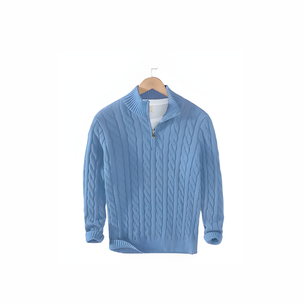 Sweter zapinany na suwak