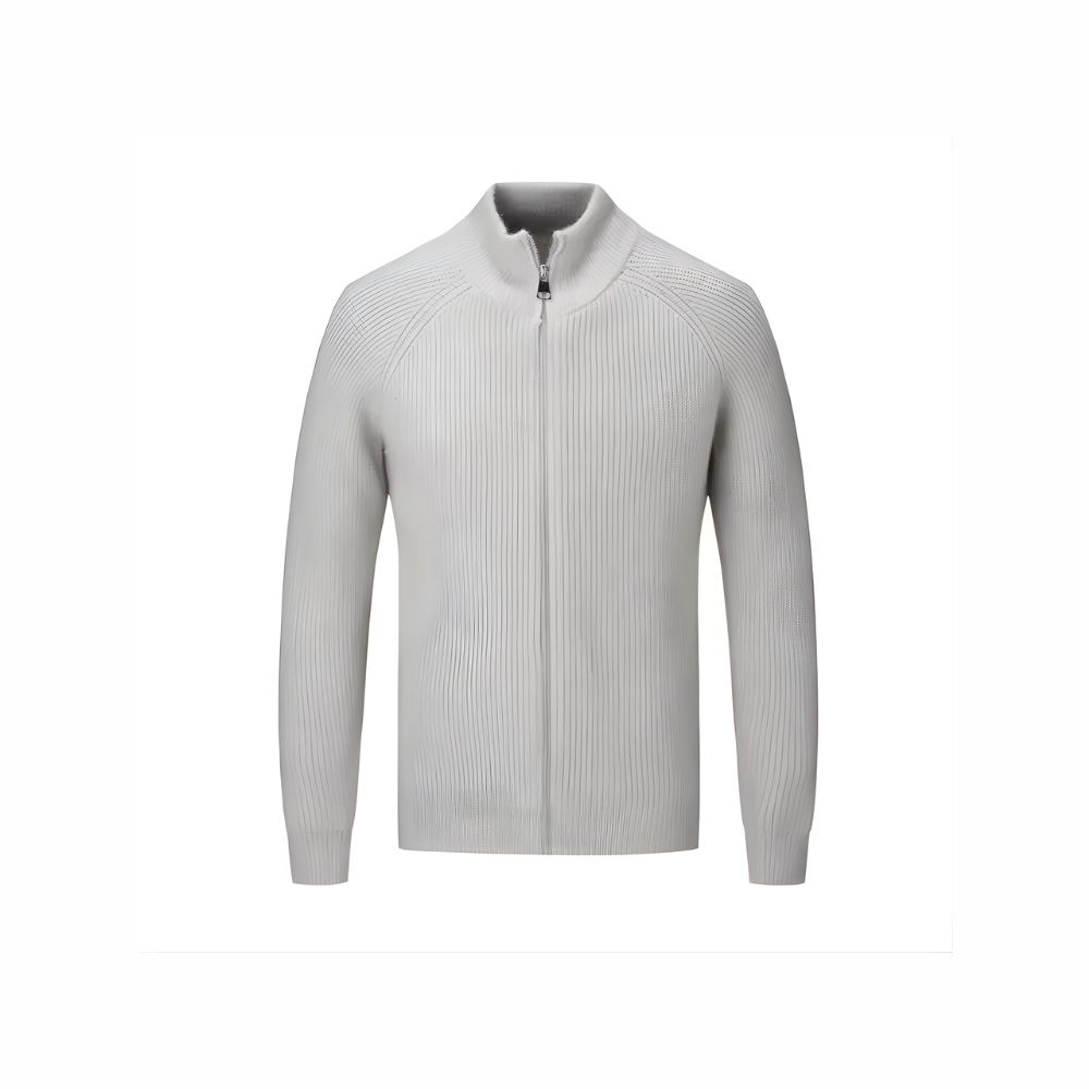 Sweter półwysoki na suwak