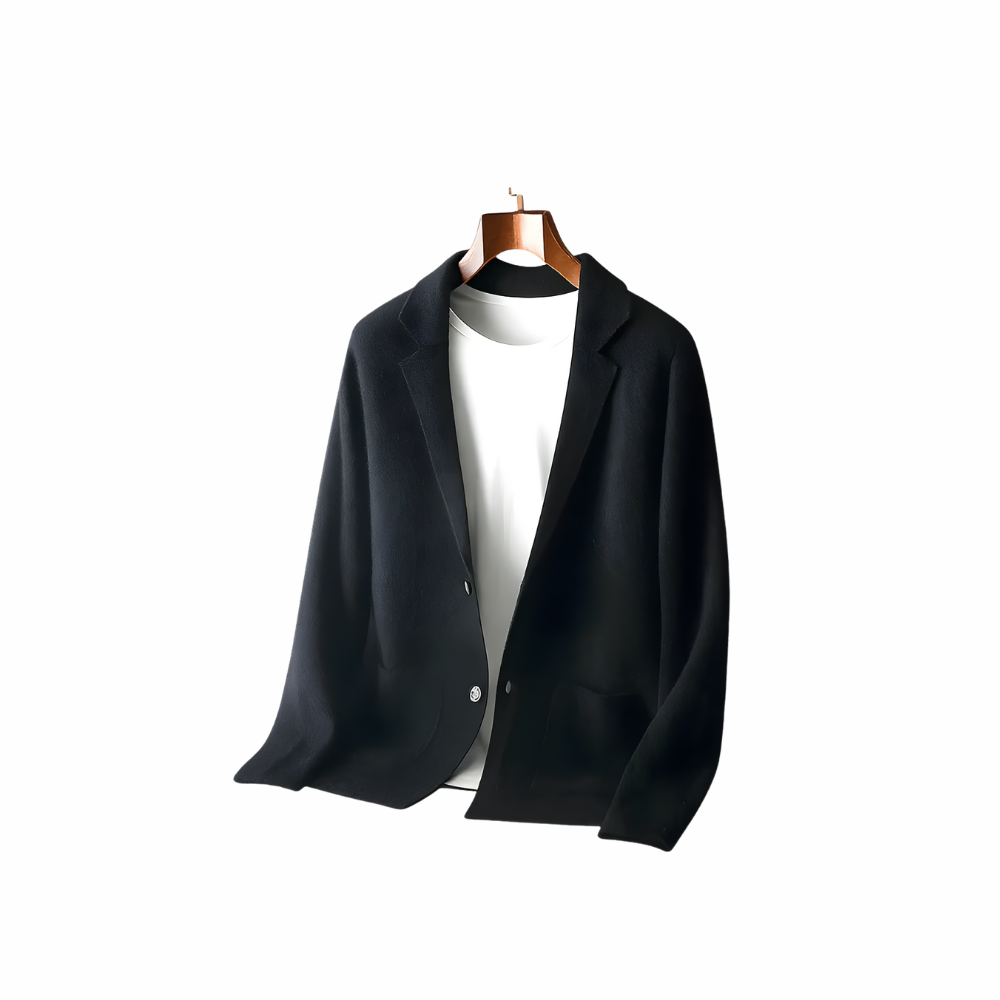 Kardigan z dzianiny wełnianej