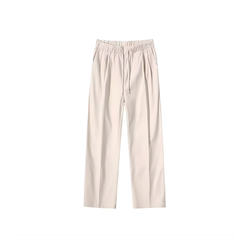 Spodnie lniane luźne