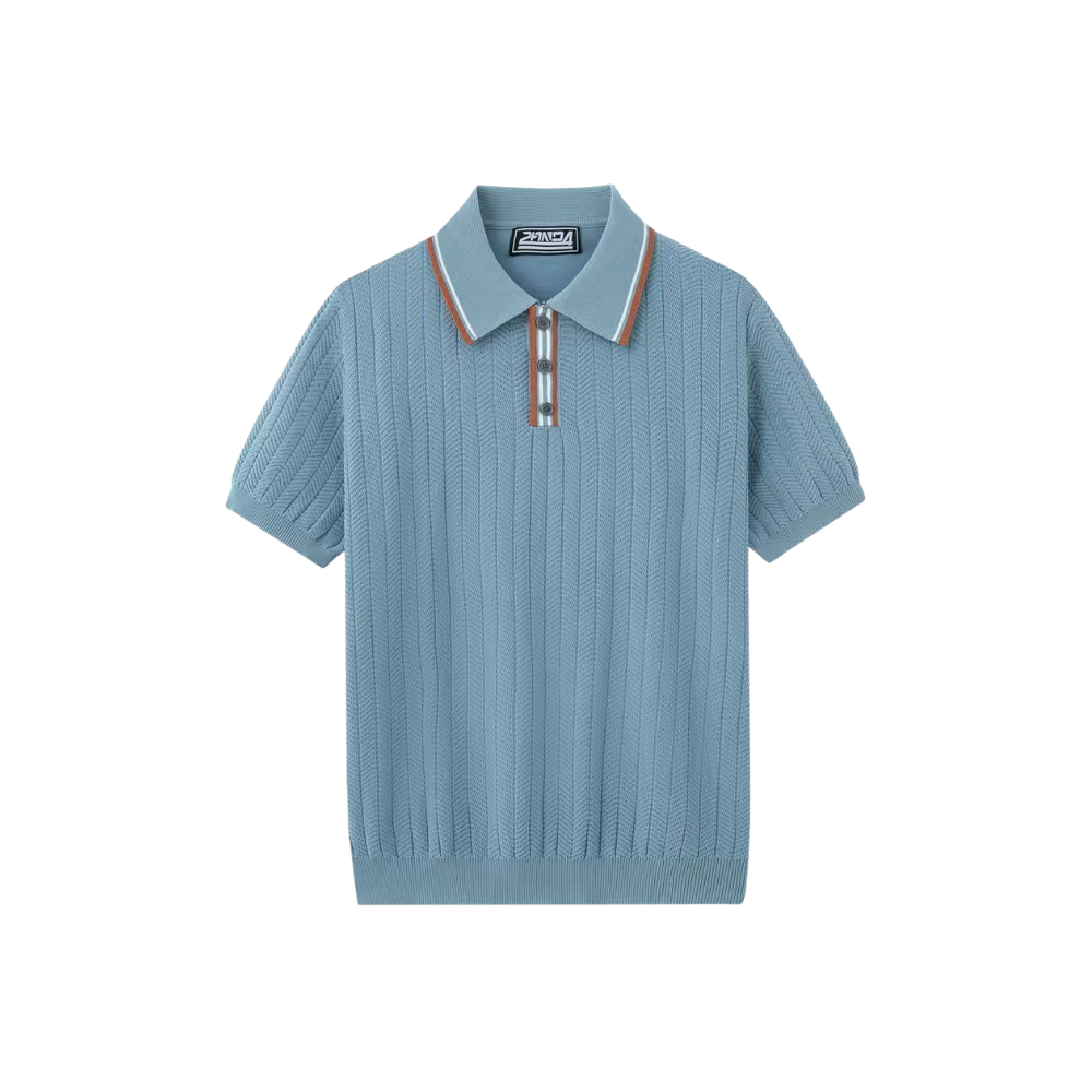 Koszulka polo jedwabna