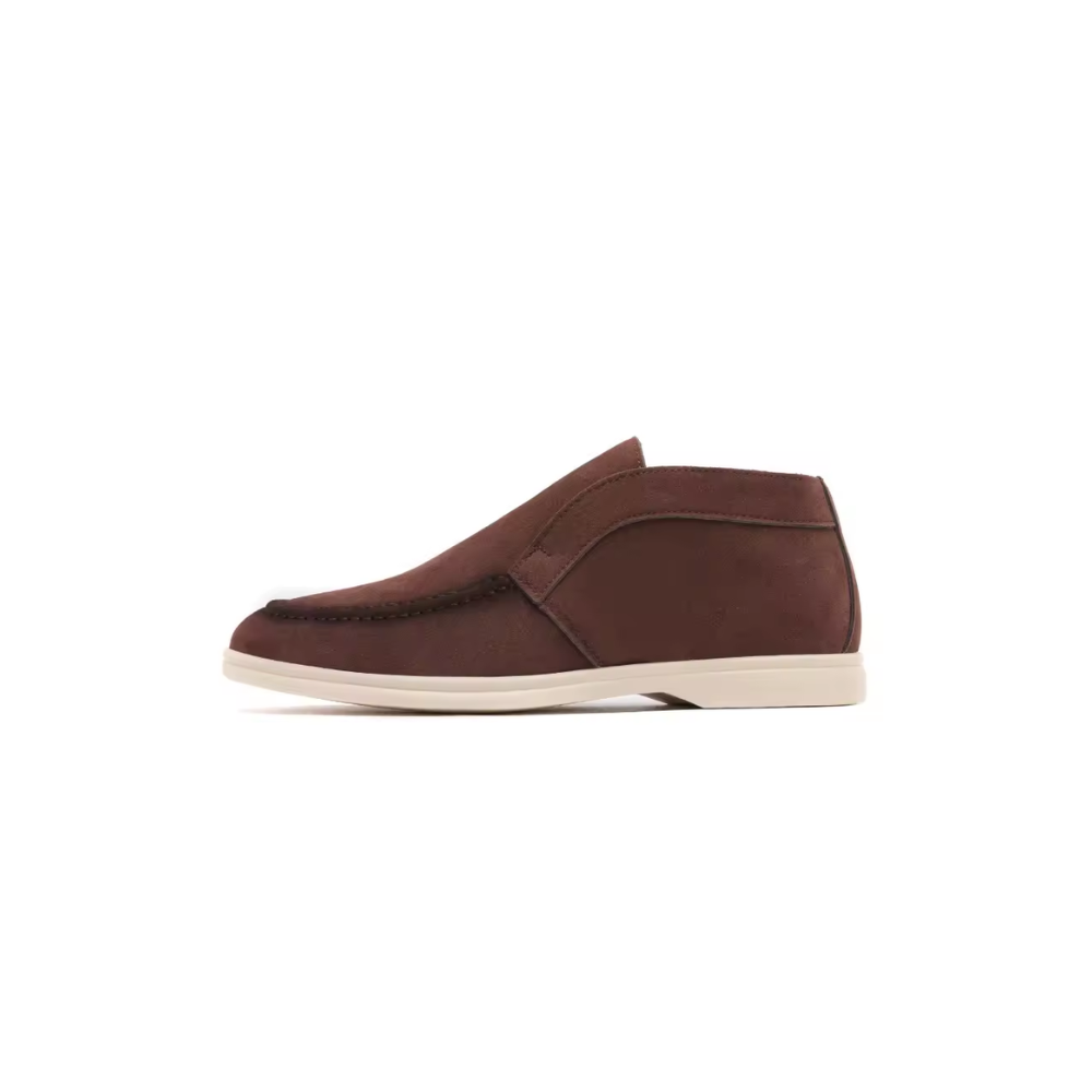 Buty zamszowe loafersy