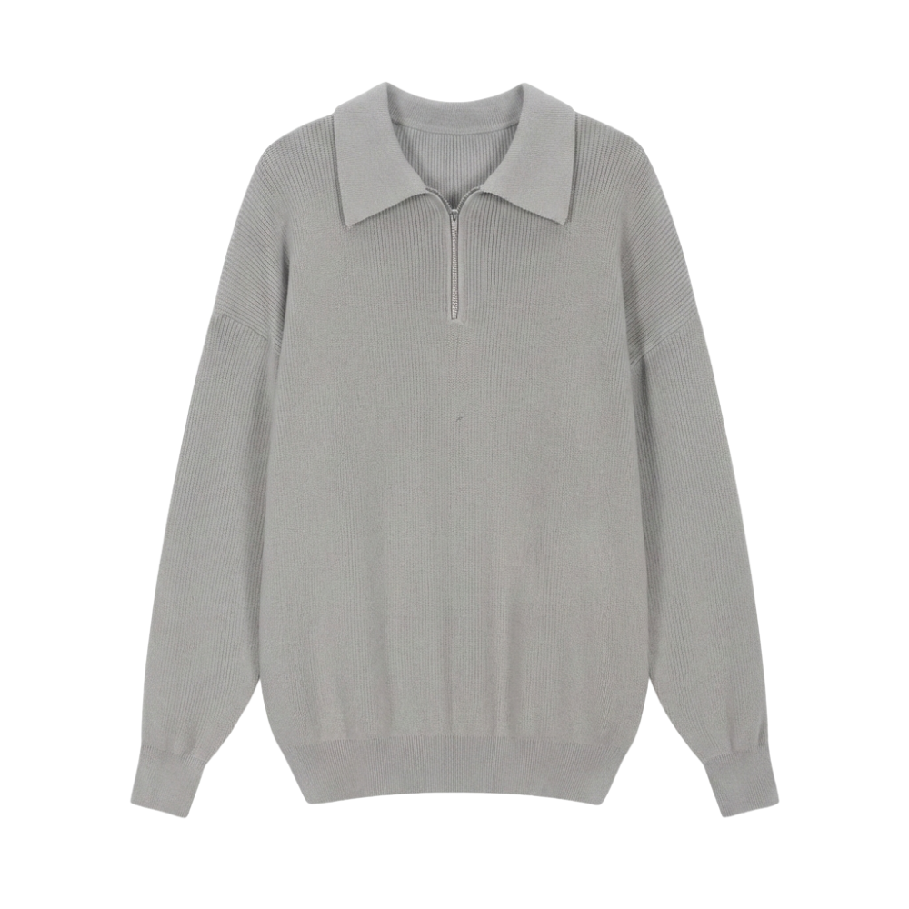 Sweter casual na suwak