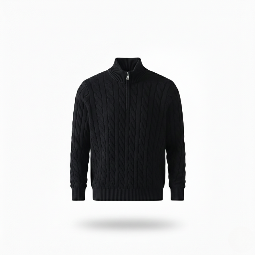 Sweter zapinany na suwak