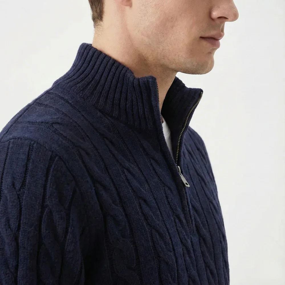 Sweter zapinany na suwak - Laro Lane