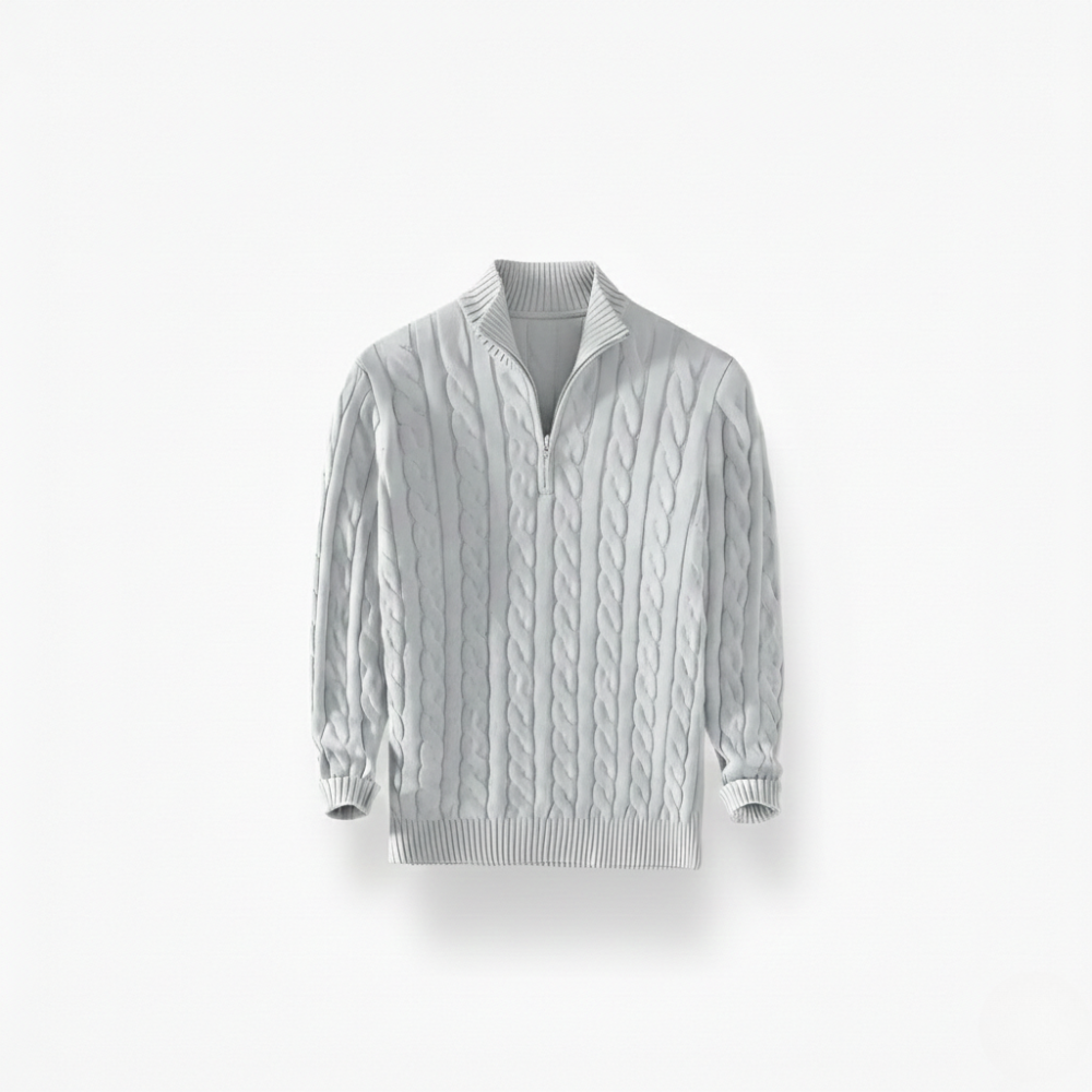 Sweter zapinany na suwak